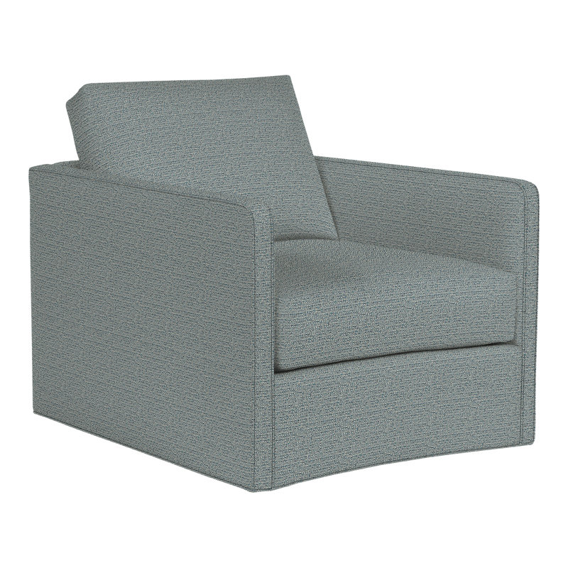 Chaise pivotante Wynne, Cobalt Tuck