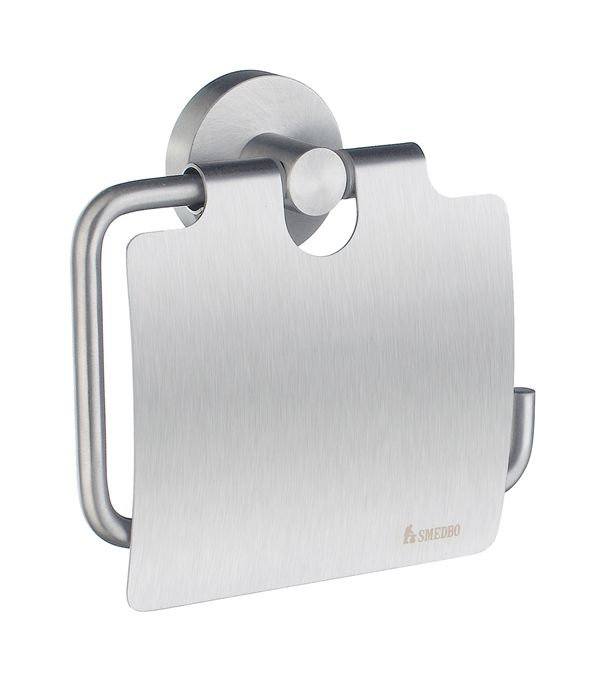Wall Mounted Toilet Paper Holder, Brushed Chrome