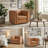 35.4'' Wide Upholstered Swivel Chair-1283283937