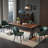 Upholstered Faux Leather Back Side Dining Chair (set Of 4)-753206579-748496831