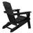 HDPE Folding Adirondack Chair With Cup Holder-454785613