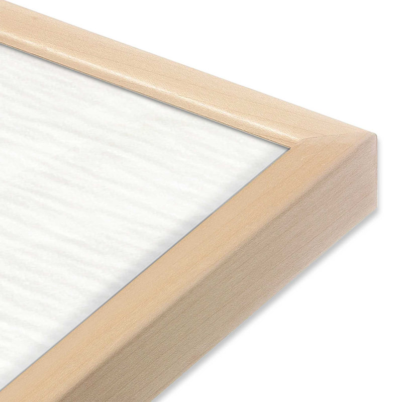 Corburn, 11" H x 9" W, Raw Maple