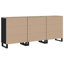 Buffet en bois massif 70,8 po Terrera-1862331895