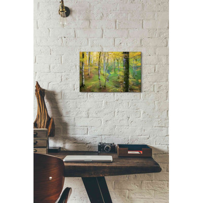 «Dream of Birches» par Lars Van de Goor, art mural sur toile