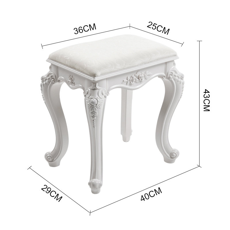 Manufactured Wood Accent Stool
