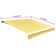 Dakota Fields 350cm W x 250cm D Retractable Awning Canvas