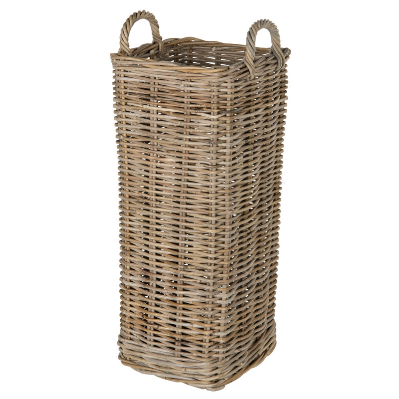 Panier carré en osier Ayriauna