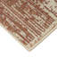 Tapis abstrait brun clair / brun clair fabriqué à la machine-1336107867