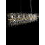 Longs lustres en cristal suspendus moderne-901057842