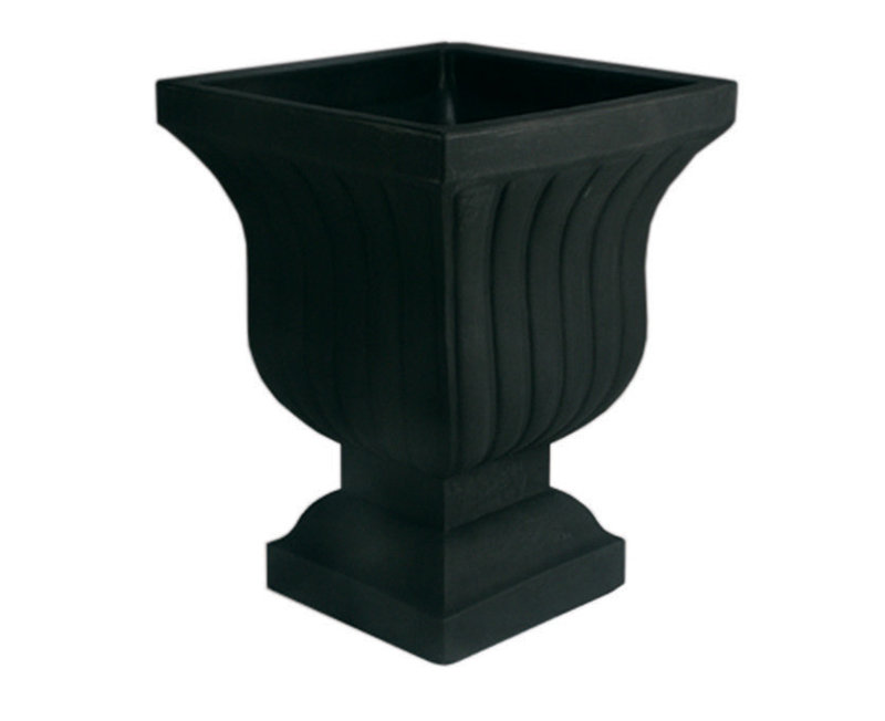Urn Planter, Caviar Black