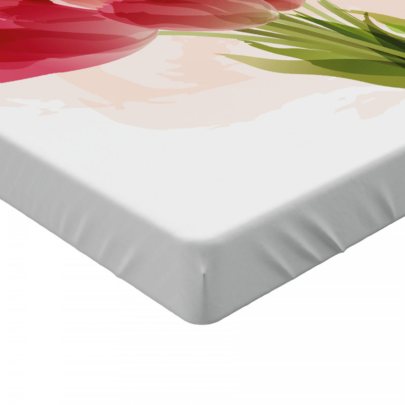 Microfiber Fitted Sheet, Twin Fitted Sheet