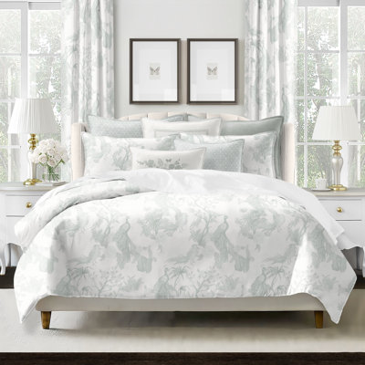 Peacock Lane Cotton Coverlet Set 8 Piece