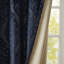 Rideau tricoté en jacquard damassé occultant avec œillets (seulement 1 panneau PC)-1102906192-1093544105