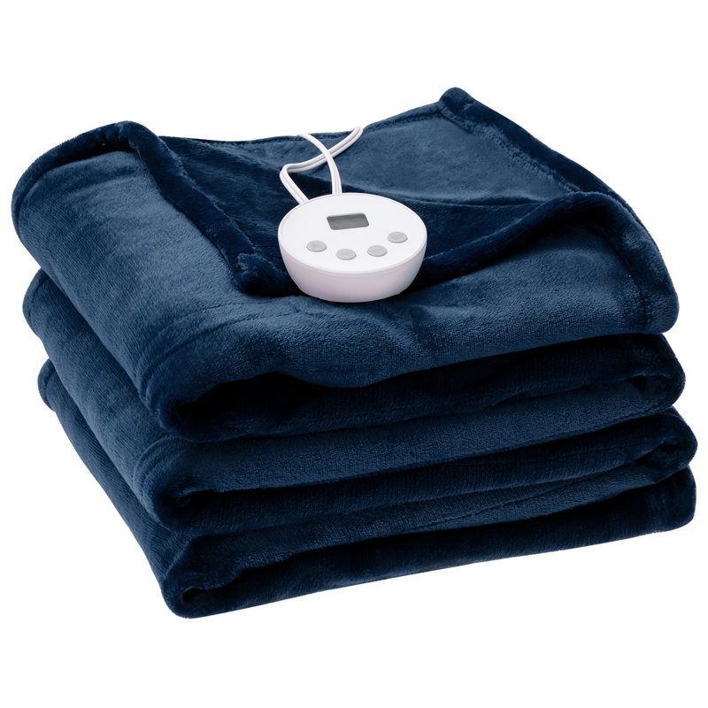Heated Blanket, Blue