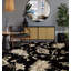 Hand-Knotted High-Quality Black Area Rug