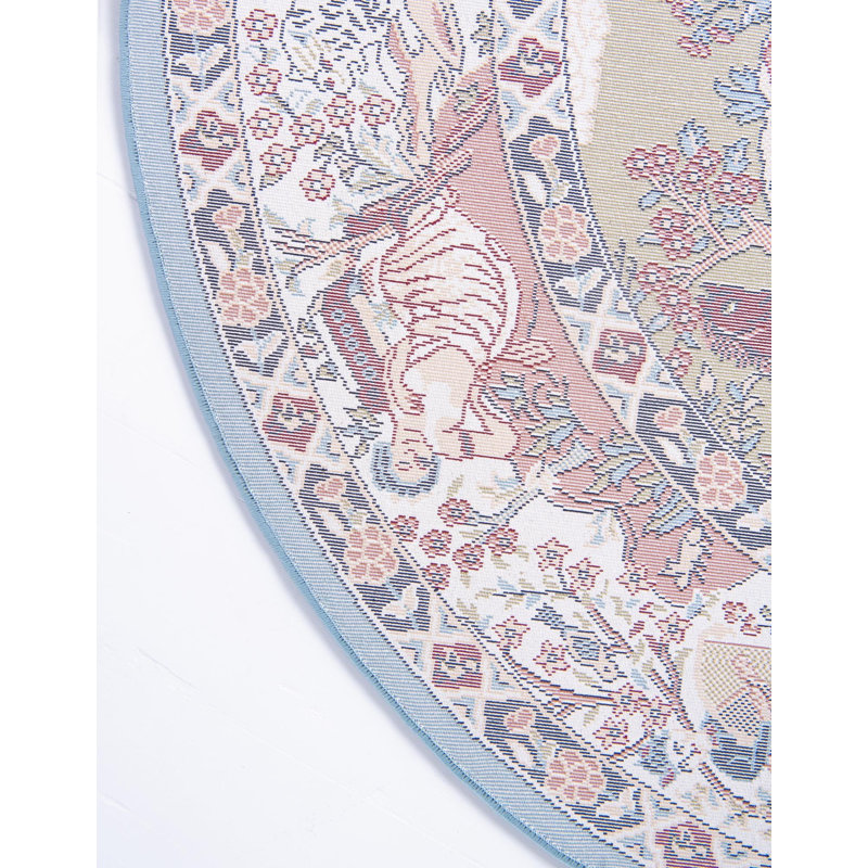 Kelayeh Oriental Indoor Rug, Round 3'3"