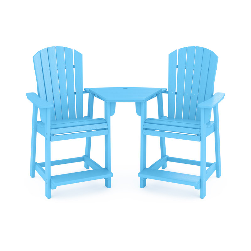 Banc d'extérieur Eberle Ocean View, Bleu d'été