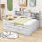 Tammeria Full / Double Daybed with Trundle-647689701