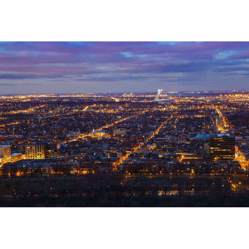 Montreal by Mirceax - Wrapped Canvas Print, 30cm H x 46cm W