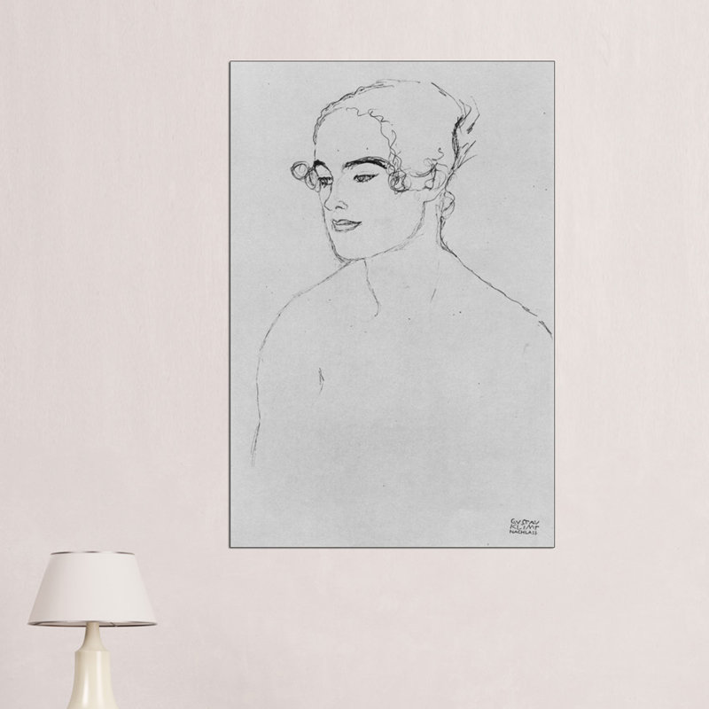 Gustav Klimt - Wrapped Canvas Print, 90cm H x 60cm W x 1.8cm D