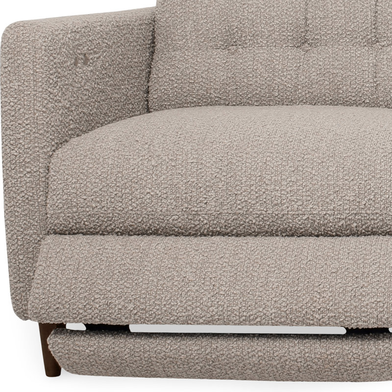 Bridgers Power Recliner Sofa Warm Grey