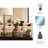 Glass Vase Glam Decorative Accent with Mosaic Detail for Modern Glam Aesthetic Interior Style Contemporary Sleek Glamorous Statement Artful Unique Textured Sculptural Curved Form-2111244293-2111244290