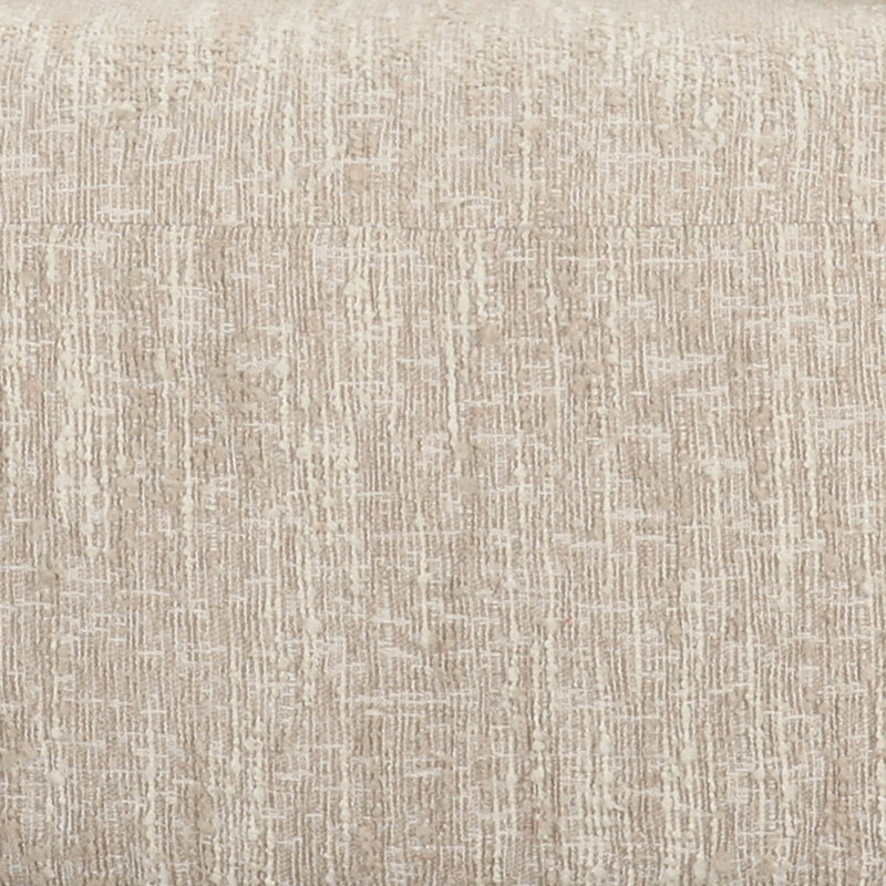 Mikah Upholstered Lounge Chair, Bouclé blanc cassé