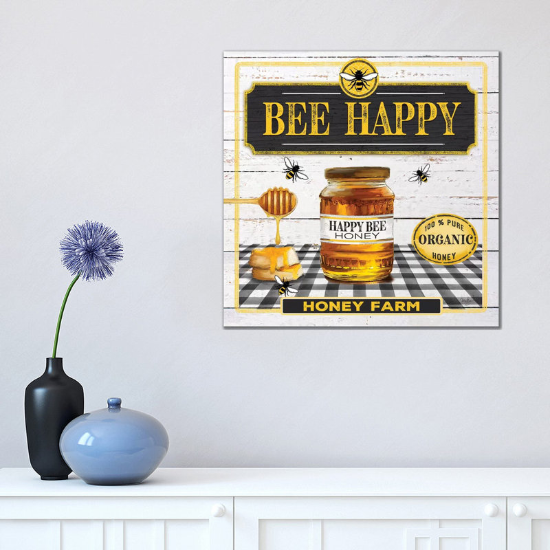 Honey by Mollie B. - Print on Canvas, Wrapped Canvas, 45.72cm H x 45.72cm W x 3.81cm D