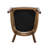 Vintage Style Upholstered Solid Wood Legs Linen Dining Chair With Backrest, With Solid Wood Frame, For Dining Room/Living Room-2089458292-2089458293