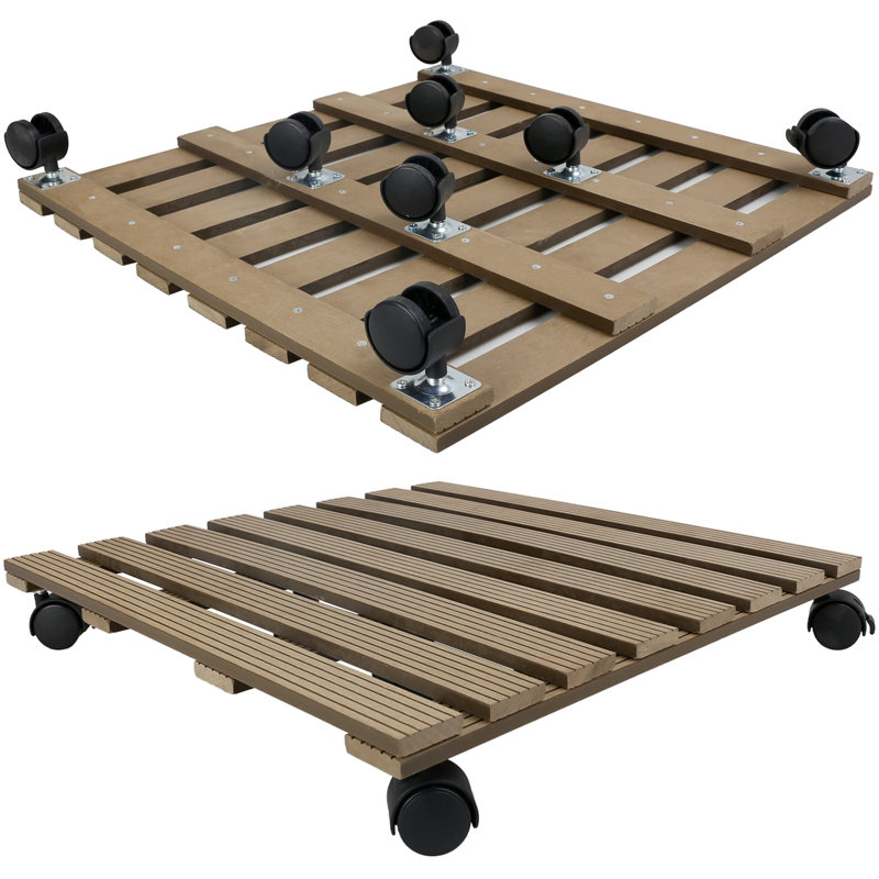 Support pour plante Stelu, Naturel, H 3 po x l 20 po x P 20 po