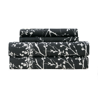 Ensemble de draps en microfibre Foliage