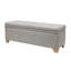 Banc de rangement à fermeture douce