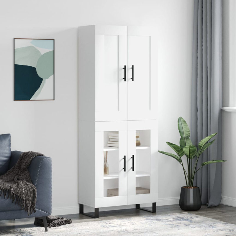 69.5cm Sideboard, White