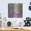 Winston Porter «A Flowery Cafe» par Holly Wojhan, art mural en métal-1788869706