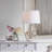 Alyias Mercury Glass Table Lamp