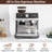 Espresso Coffee Machine With Grinder, Pid Temperature Control-105098847