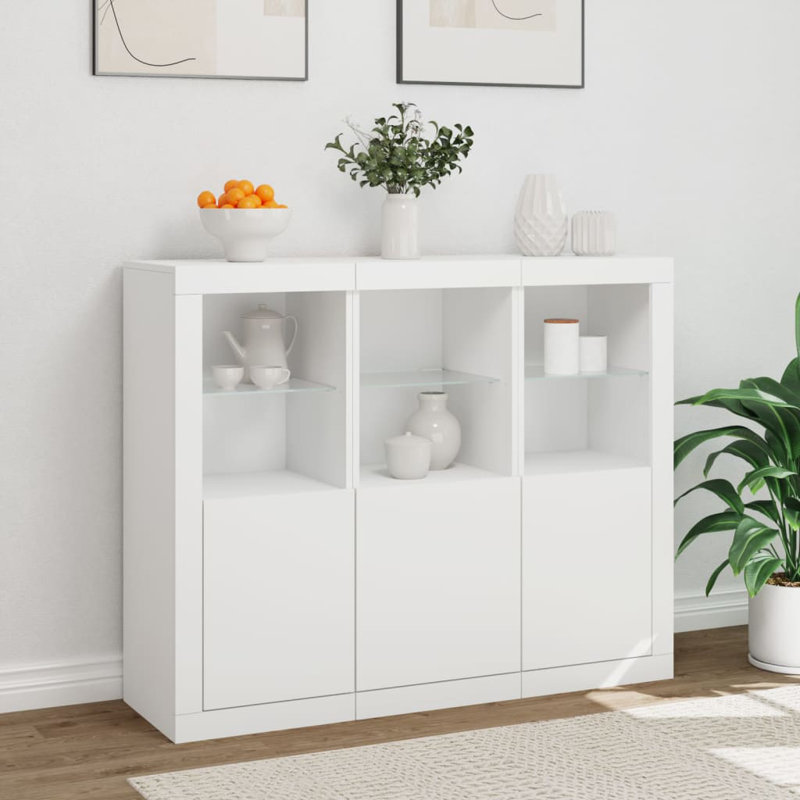 Azima 123cm Sideboard, White