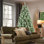 Arbre de Noël 7 pi avec 82 pommes de pin - 1348 pointes, branches mixtes en PVC et en aiguilles dures, structure à charnières pour une installation facile, support en métal robuste - arbre de Noël réaliste