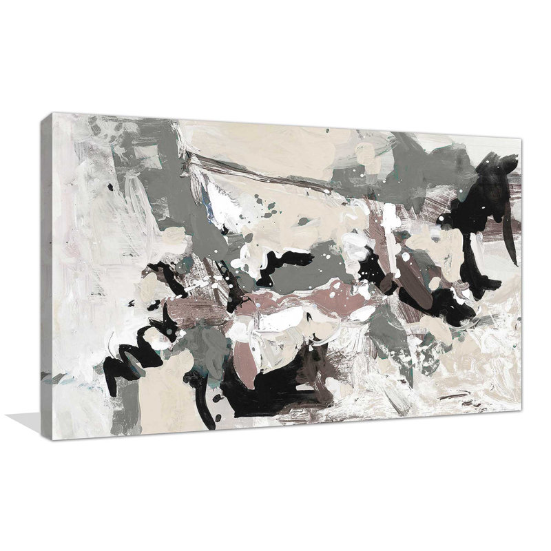 «Dark Remembrance II», reproduction d'art sur toile tendue, H 24 po x l 48 po x P 1,5 po