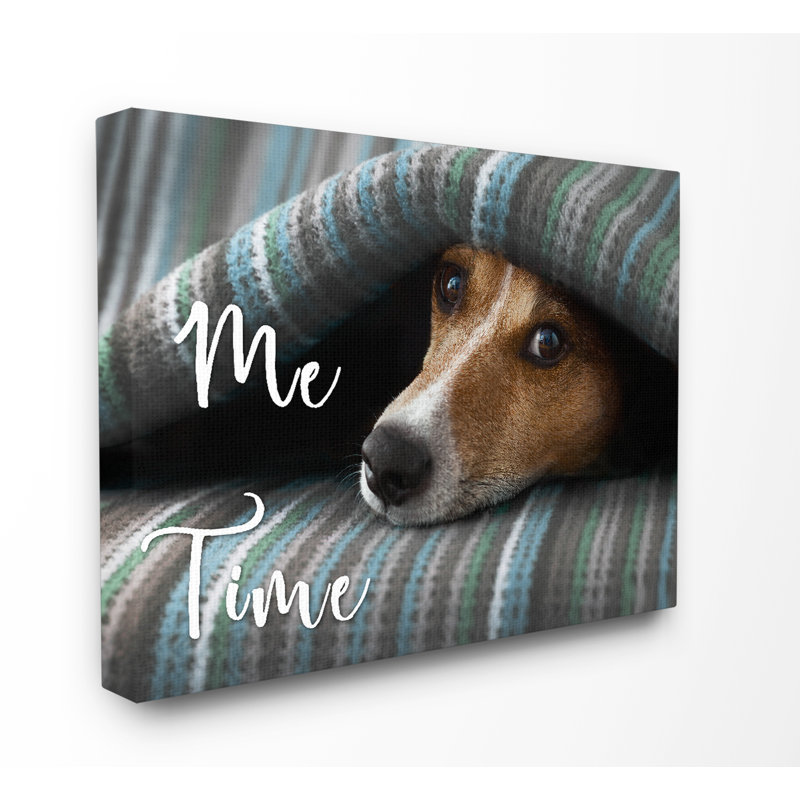 Plaque murale pour chien i time snuggley, H 16 po x l 20 po, Toile