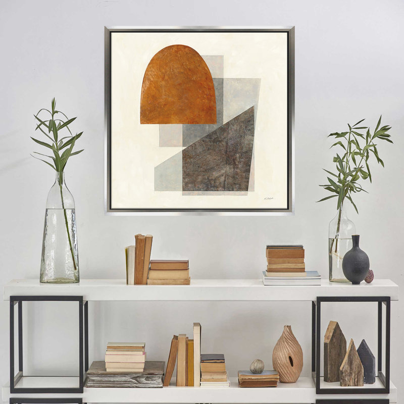 "Quintet I" par Mike Schick, reproduction sur toile dans un cadre flottant, H 21,5 po x l 21,5 po