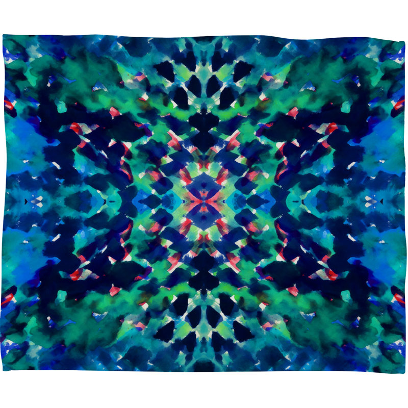 Jeté en polyester Amy Sia Water Dream, H 80 po x l 60 po