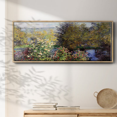 " The Corner of the Garden at Montgeron, 1876 " Print