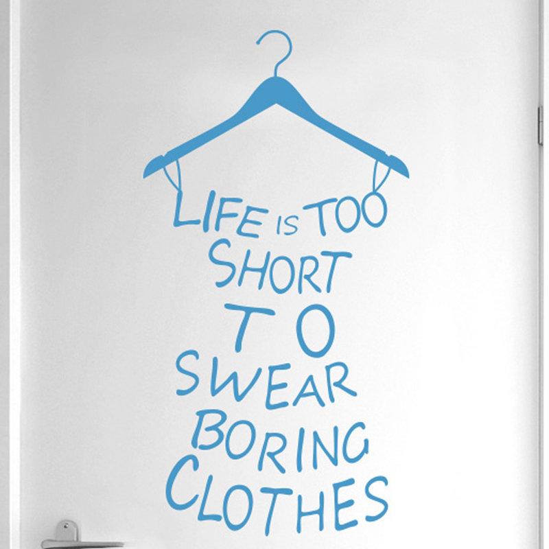 Wall Decal, Blue
