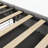 Bed Frame with LED, Wings Headboard Design-1385725519-1385725518