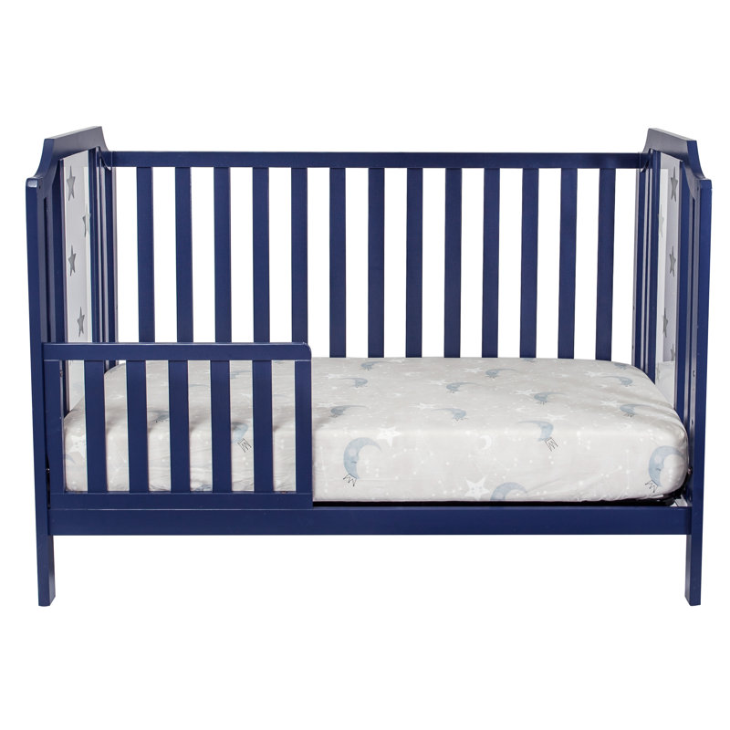 Celeste Toddler Bed Rail, Navy Blue