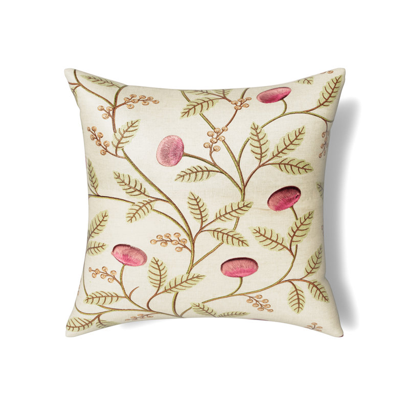 Joliet Linen Pillow Cover & Insert, Square 24"