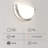 LED Half-Moon Wall Sconce Light - 15W