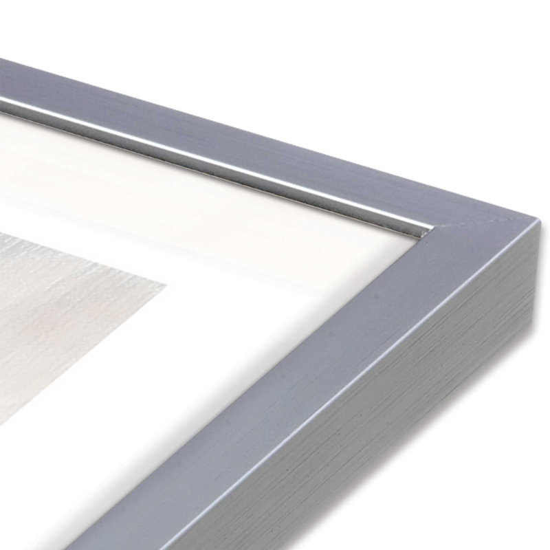 «Misty Crossing», reproduction encadrée, H 15,25 po x l 12,25 po, Chrome poli