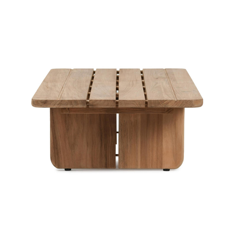 Hudson 63" Outdoor Coffee Table Natural